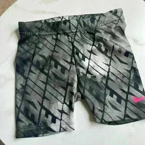 Nike dri-fit spandex baby shorts size 18months